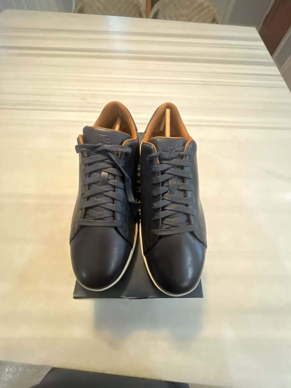 Cole Haan Grandpro Tennis Sneaker Blazer Blu Hs C22586 Men's Size 8.5W